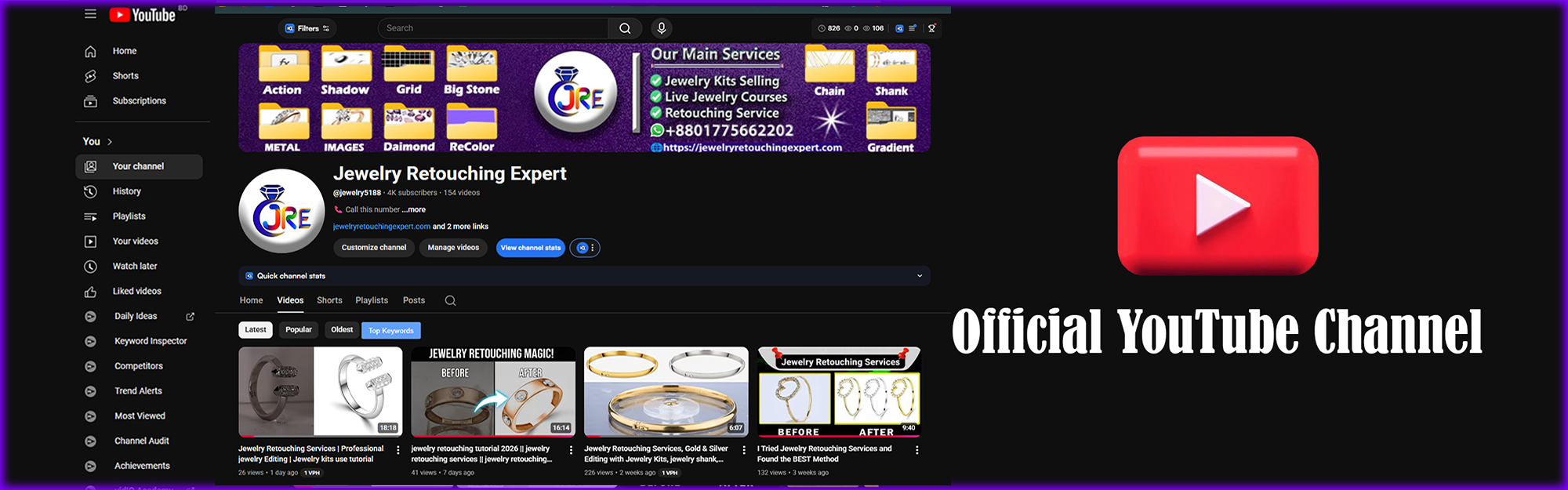 Jewelry Retouching Expert - High-End Jewelry Photo Editing